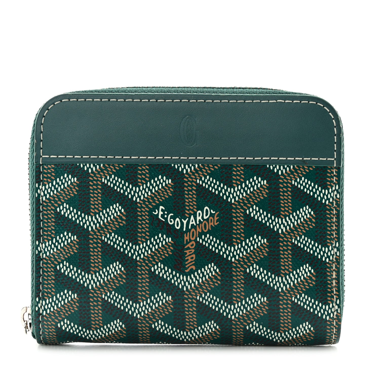 Goyardine Matignon PM Wallet Green