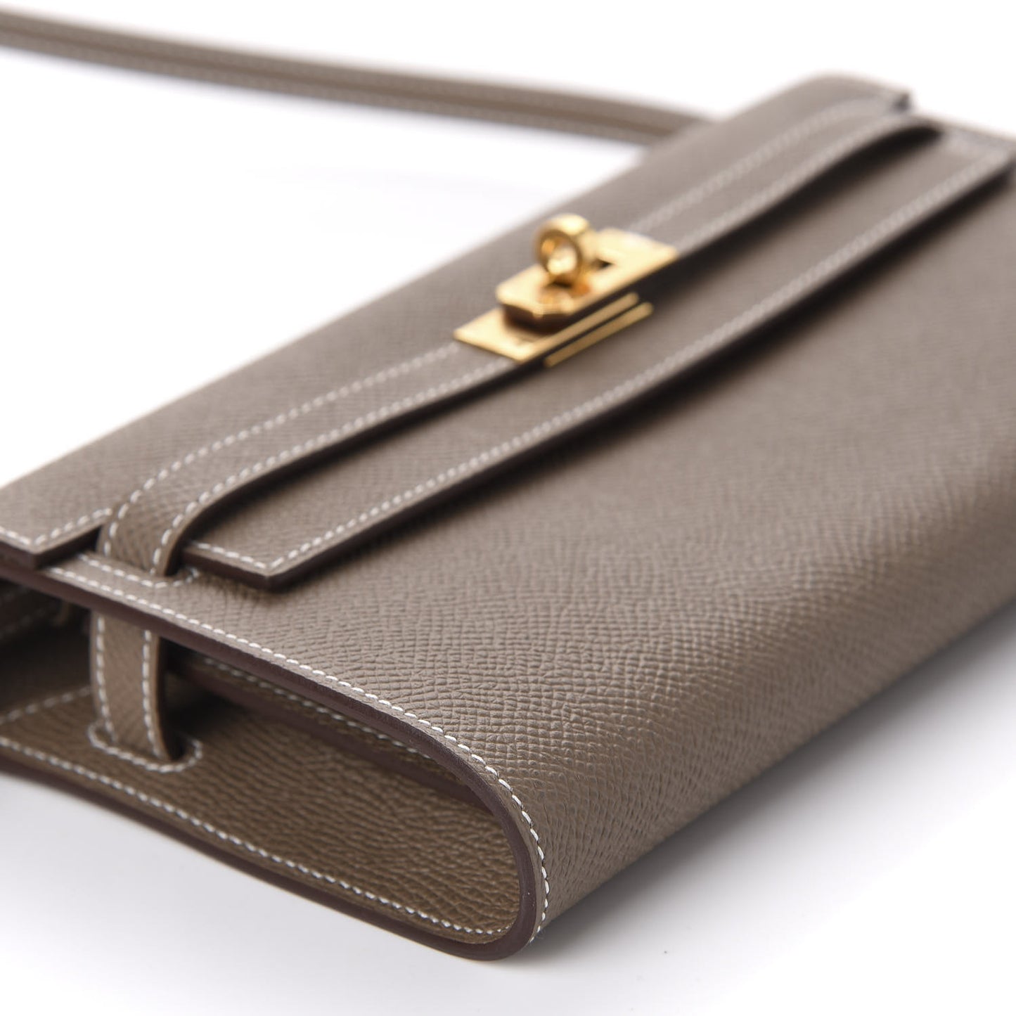 Epsom Kelly Wallet To Go Etoupe