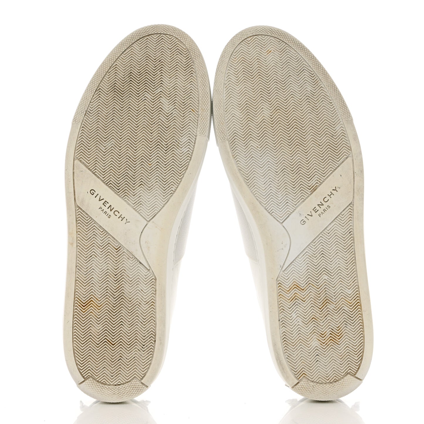 Calfskin Band Logo Womens Urban Street Sneakers 40 White