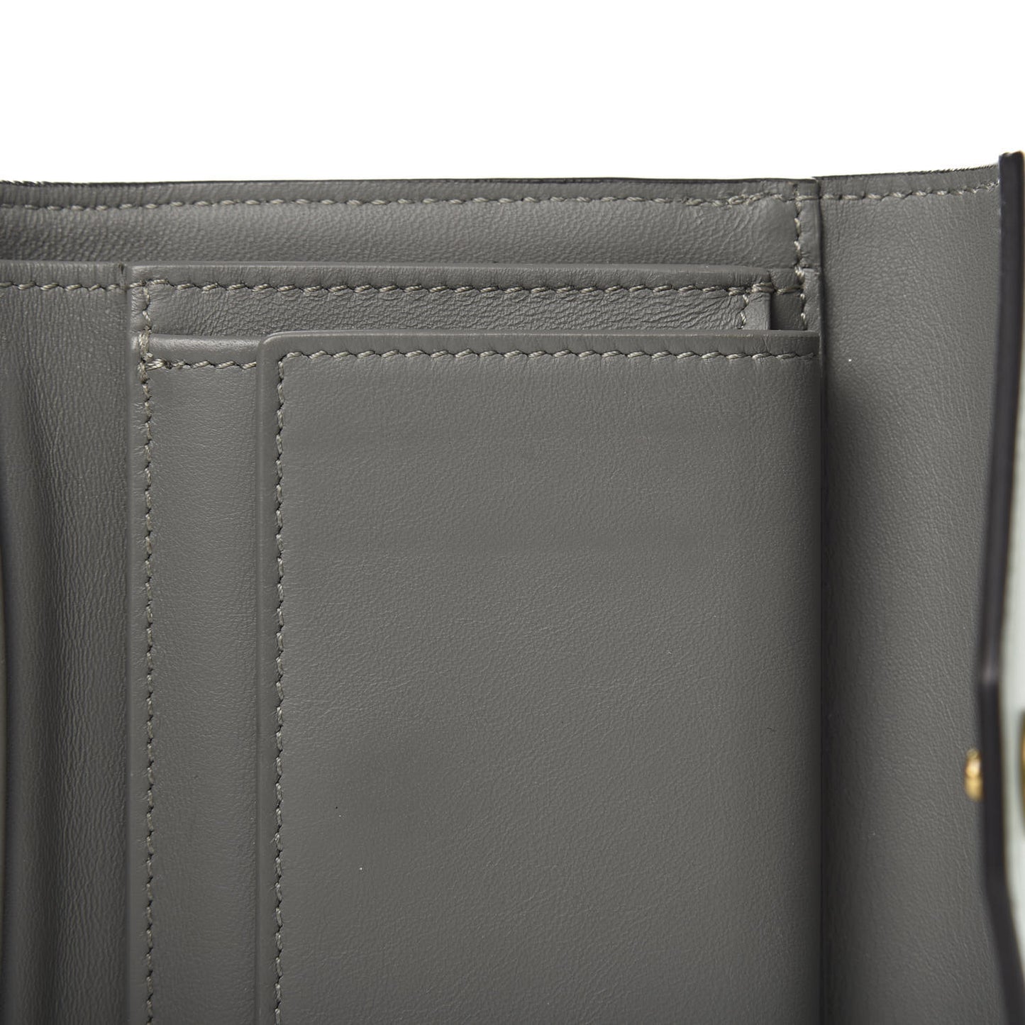 Smooth Calfskin Pocket Card Holder Jade