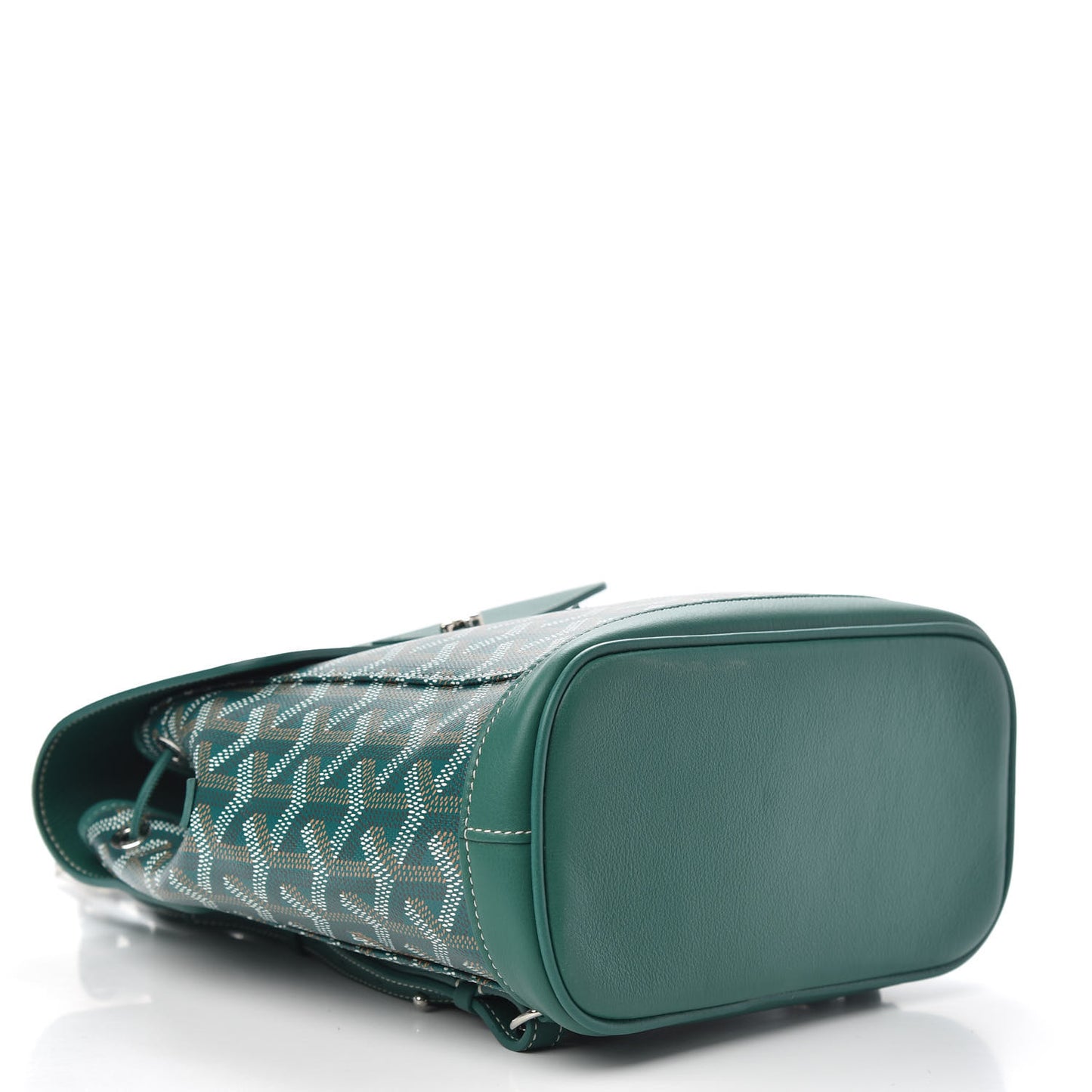 Goyardine Calfskin Mini Alpin Backpack Green