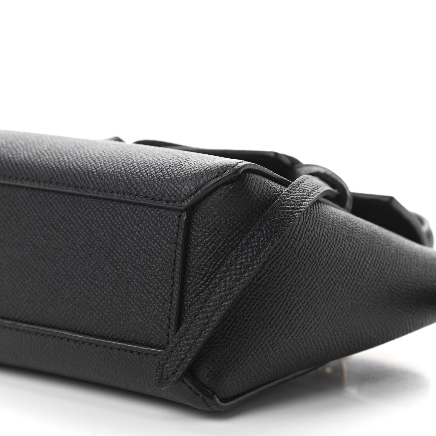 Celine Grained Calfskin Pico Belt Bag Black 9 of 9