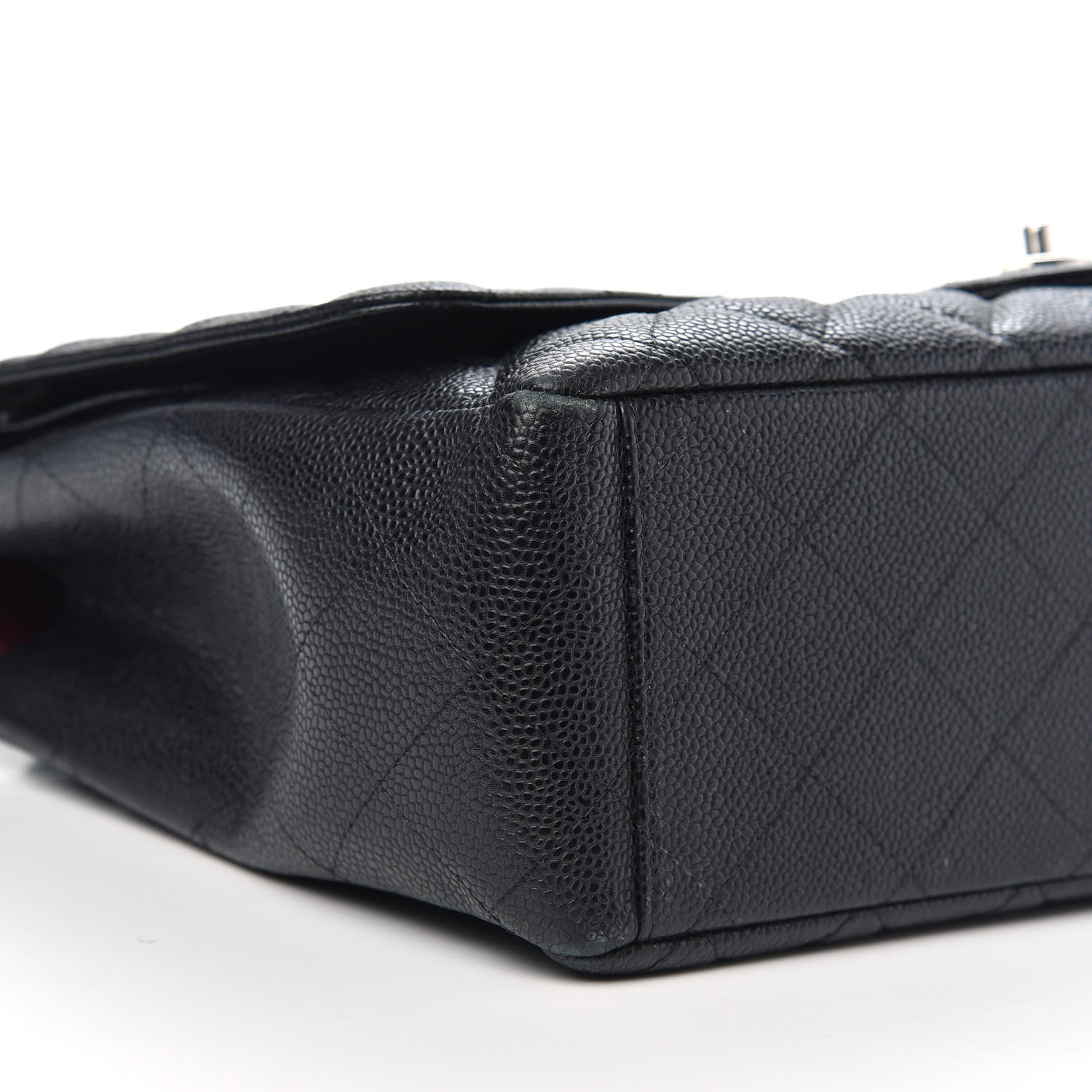 Chanel Caviar Quilted Maxi Double Flap Black 8 of 10