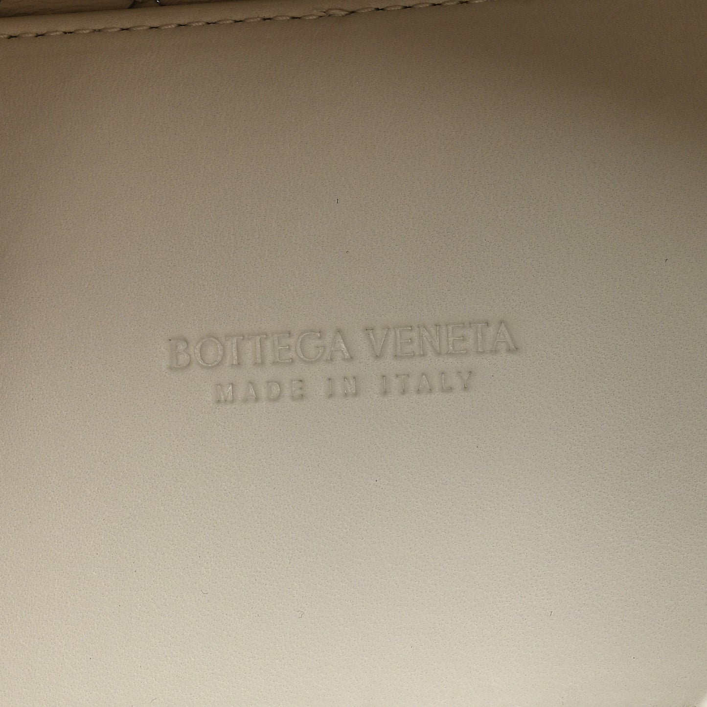 Nappa Intrecciato Small Andiamo Shoulder Bag White