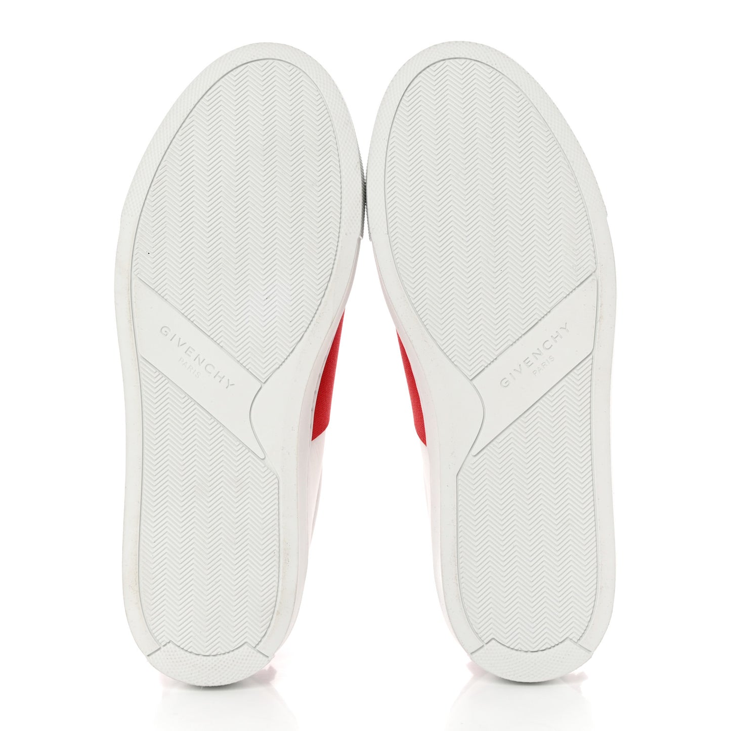 Calfskin Band Logo Mens Urban Street Sneakers 37 White Red