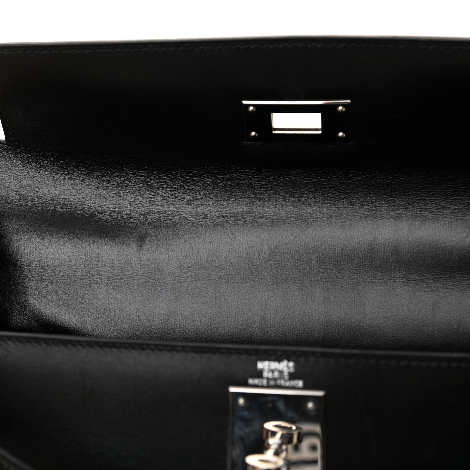 Hermes Box Kelly Sellier 28 Black 21 of 29