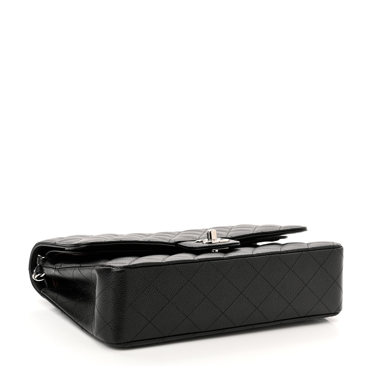 Chanel Caviar Quilted Medium Double Flap Black 4 of 10