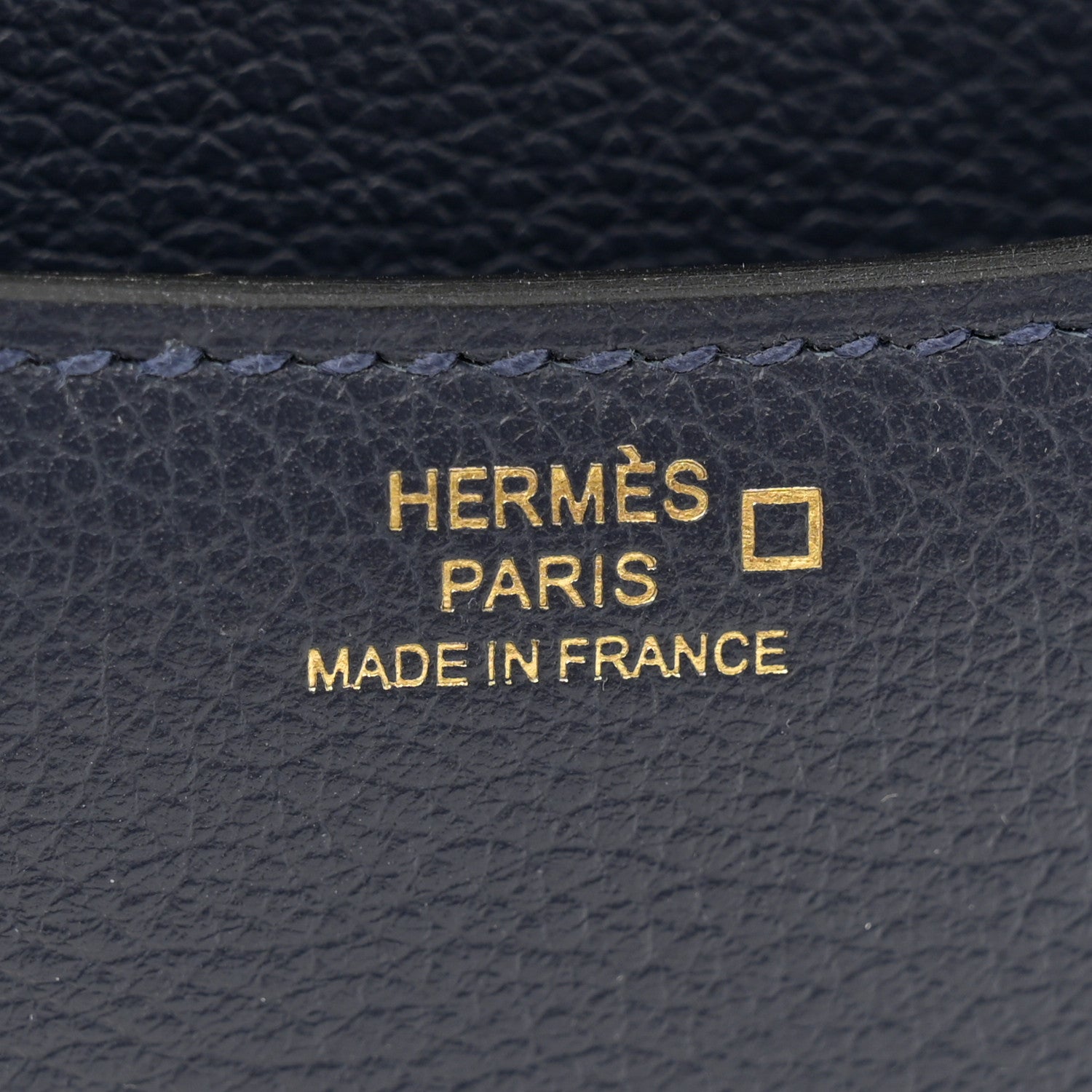 Hermes Evercolor Shiny Alligator Constance 18 Bleu Nuit 7 of 11