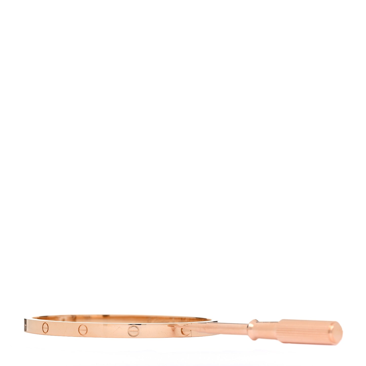 18K Pink Gold Small LOVE Bracelet 16