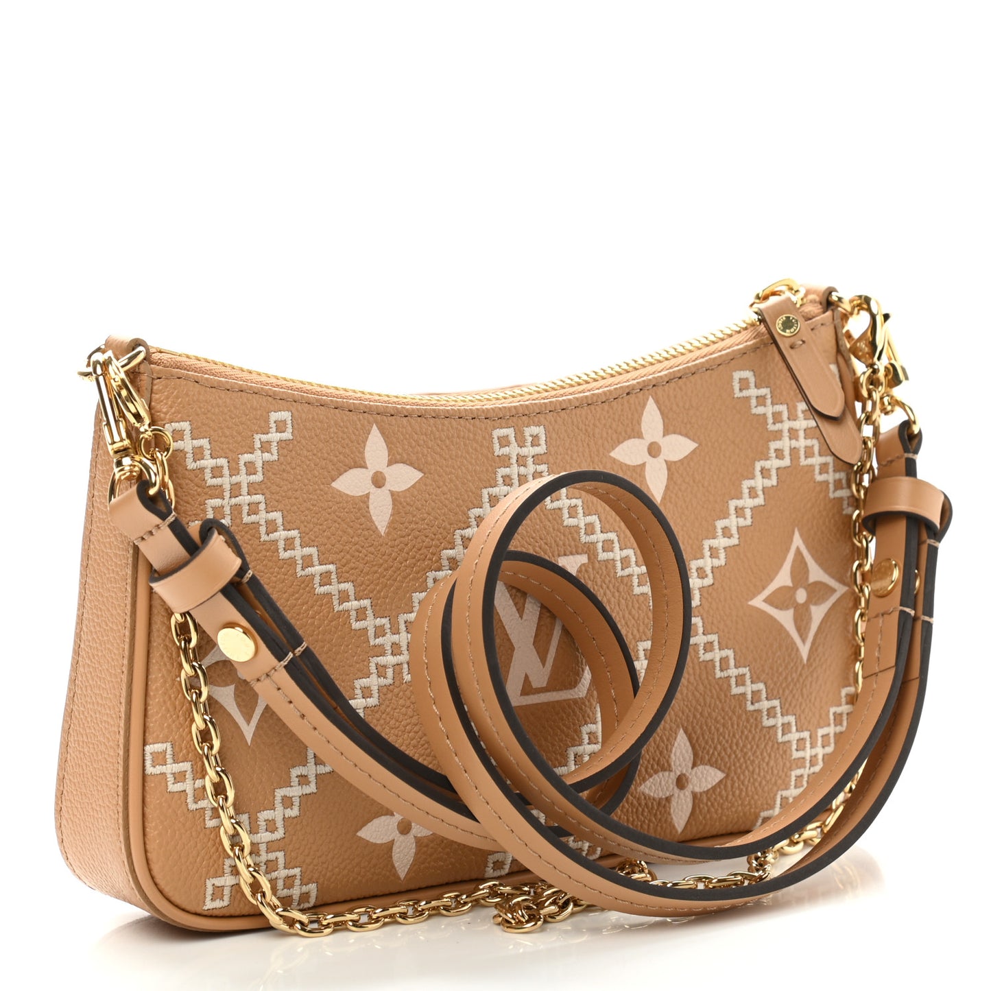 Empreinte Monogram Giant Broderies Easy Pouch On Strap Arizona