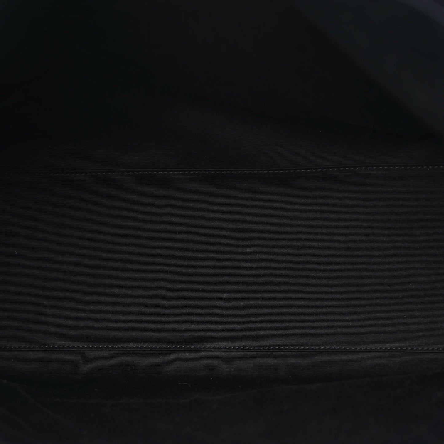Canvas All-Over Monogram Cabas Tote Beige Black