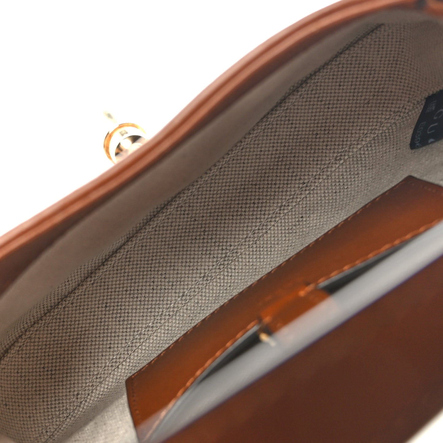 New Canvas Charisma Calfskin Crystal GG Monogram Mini Jackie 1961 Hobo Camel Ebony