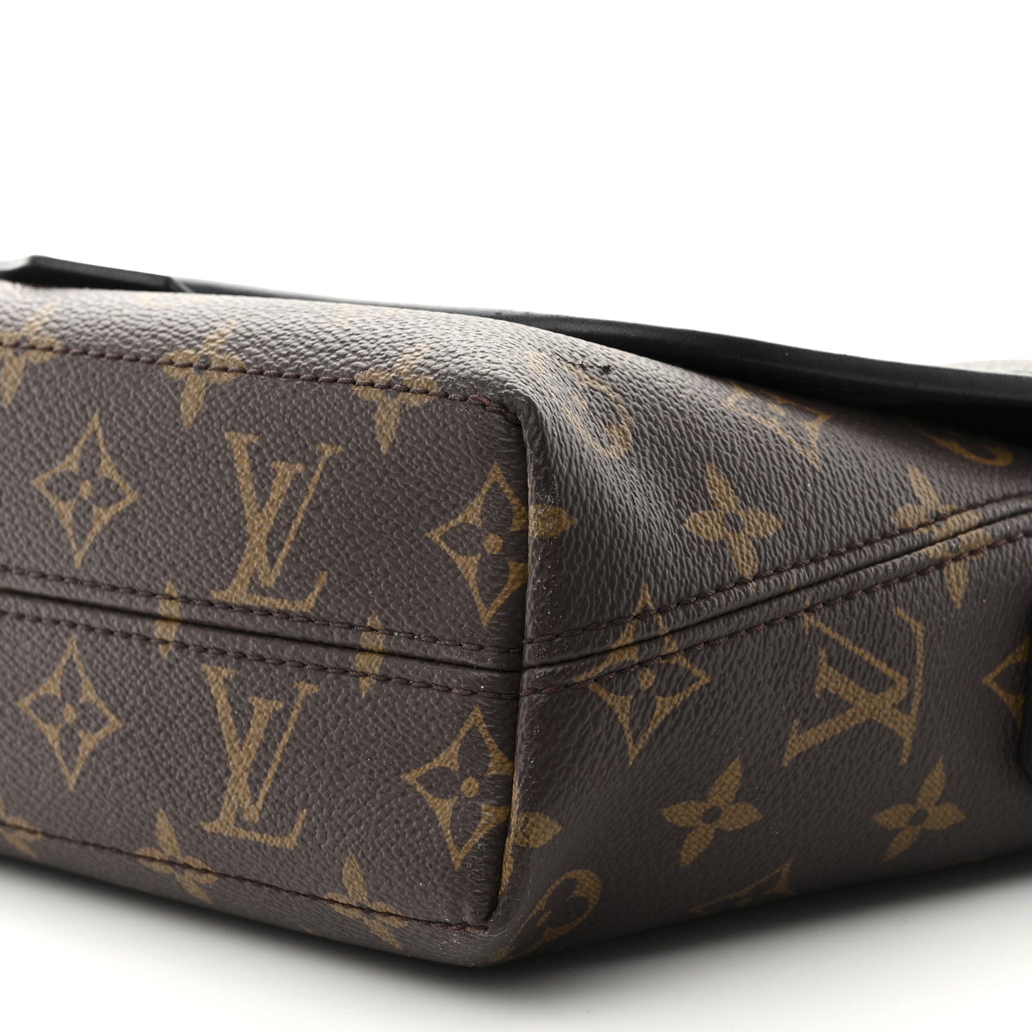 Louis Vuitton Monogram Macassar Magnetic Messenger 9 of 10