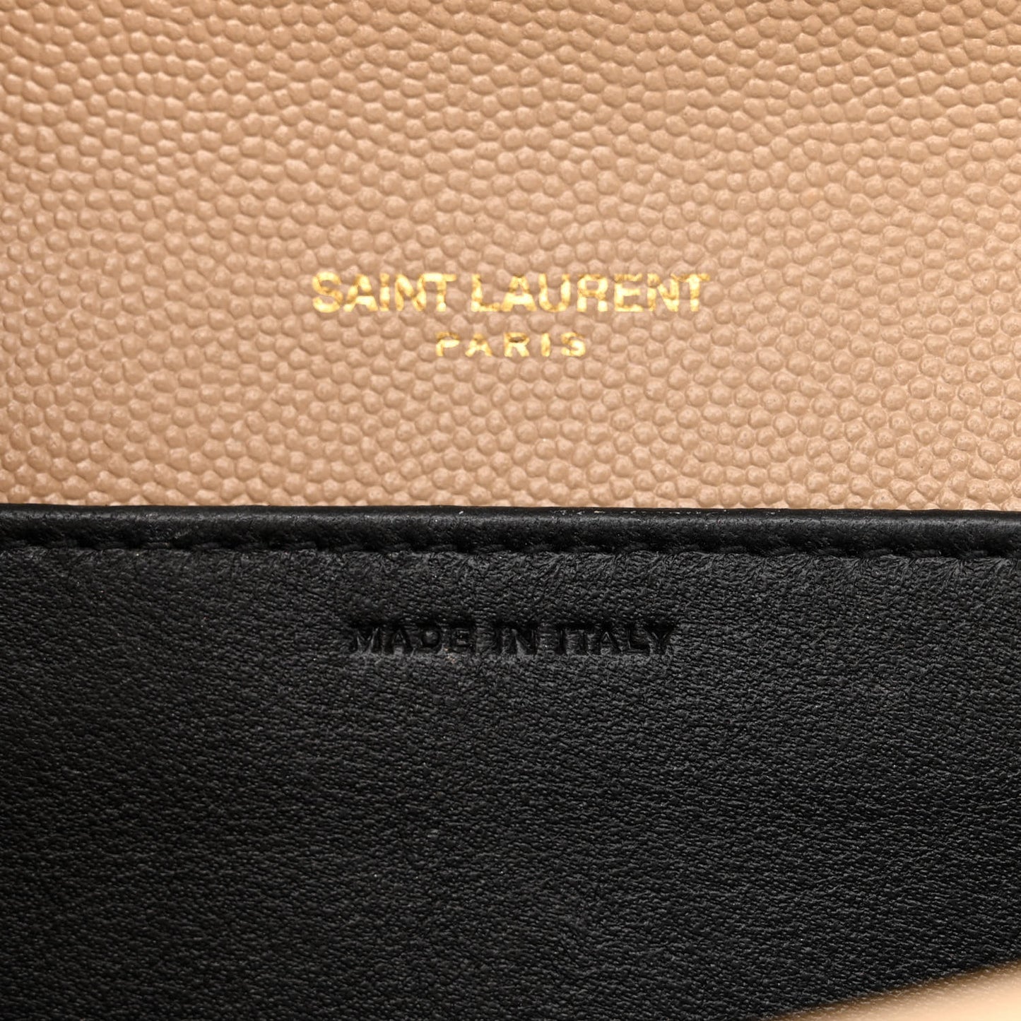 Grain De Poudre Monogram Uptown Chain Wallet Dark Beige