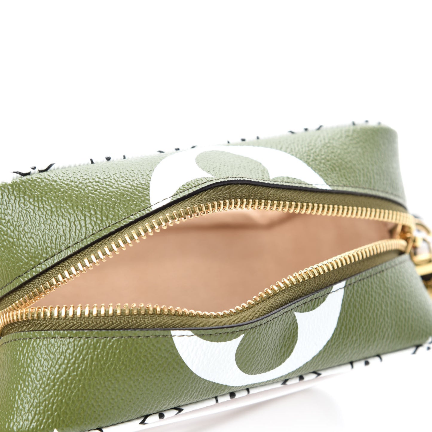 Monogram Giant Beach Pouch Kaki