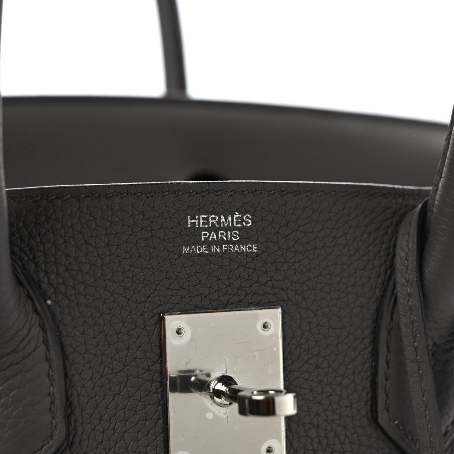 Hermes Togo Birkin 30 Etain 6 of 10