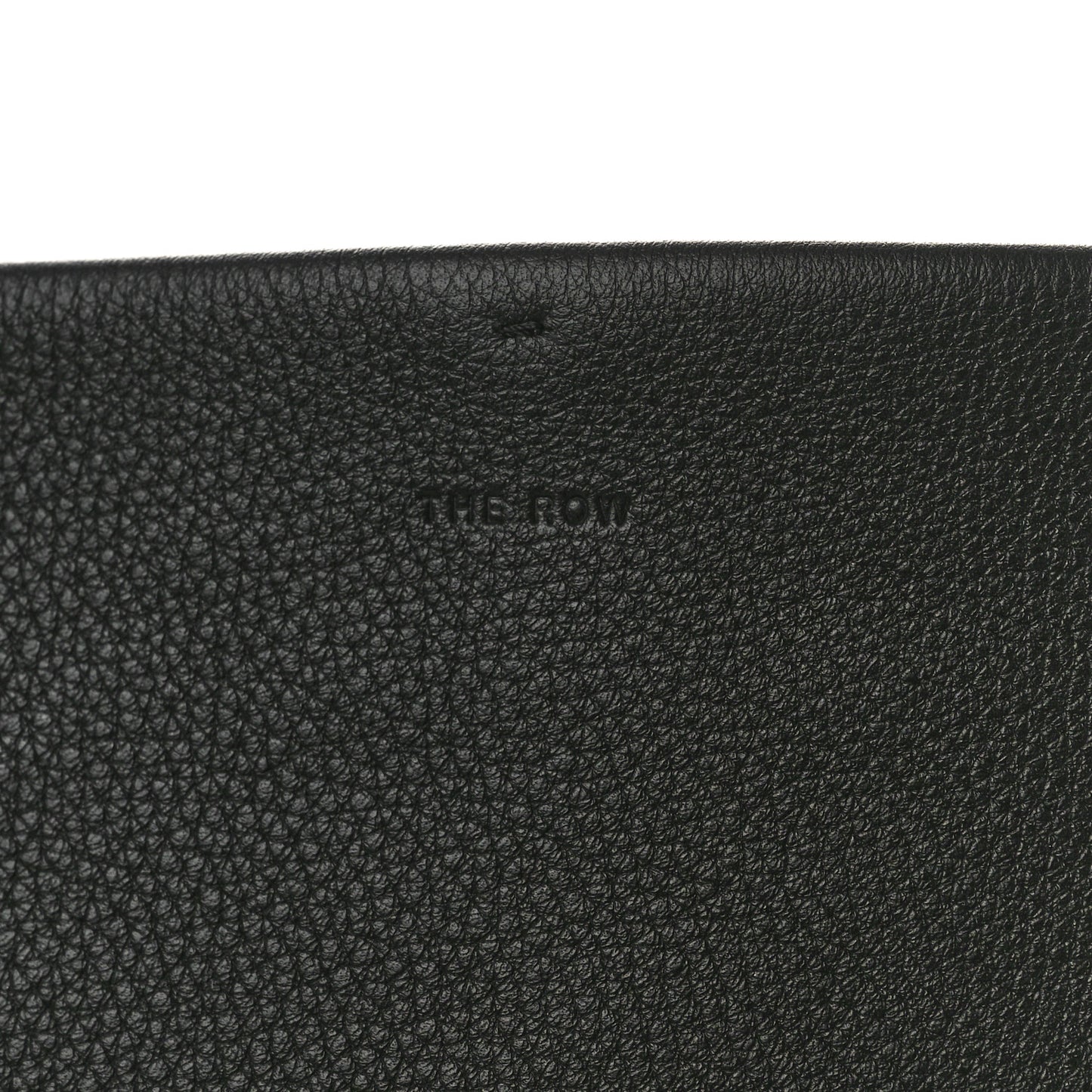 Grained Calfskin Park Tote Three Black