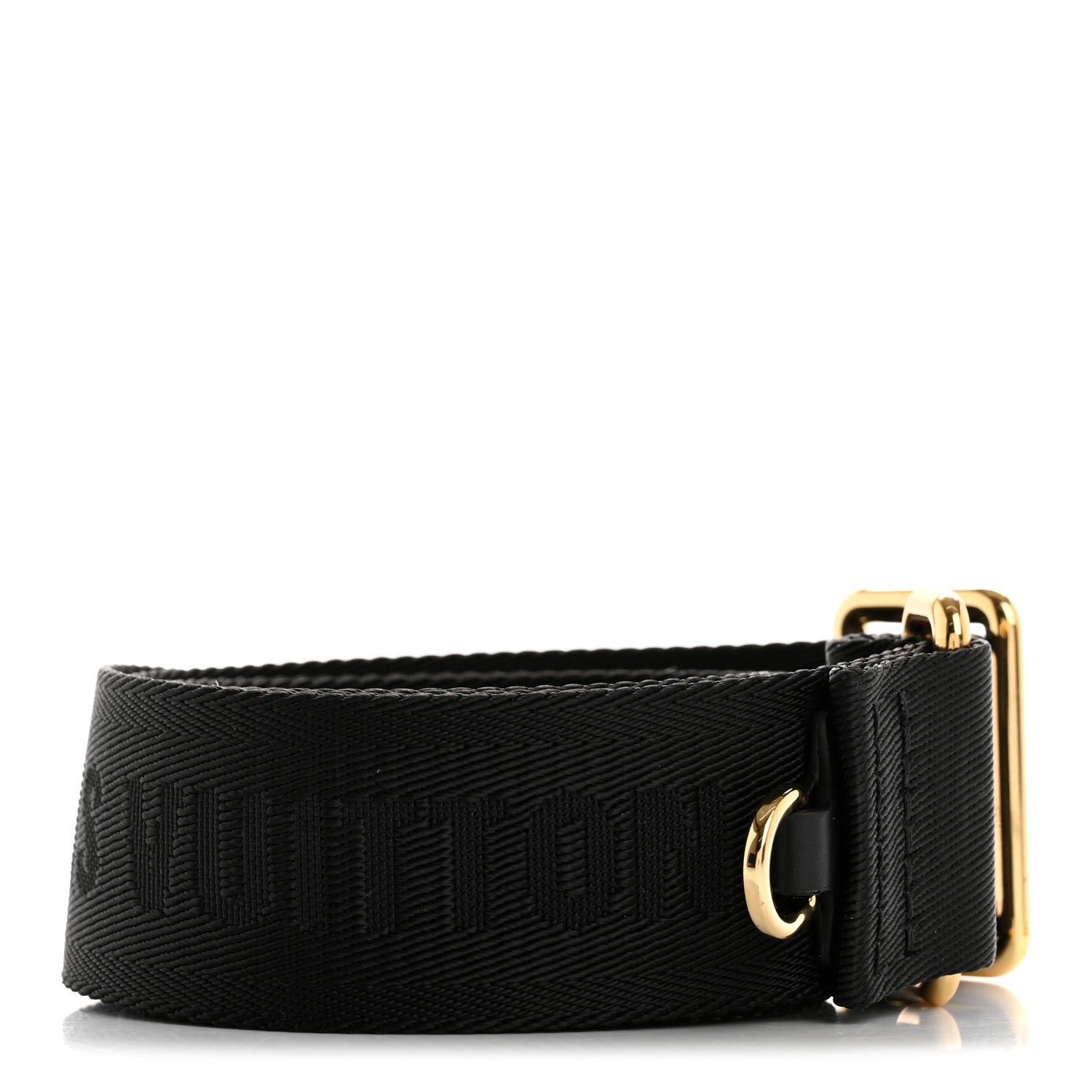 Louis Vuitton Nylon Petite Malle Souple Shoulder Strap Black 2 of 5