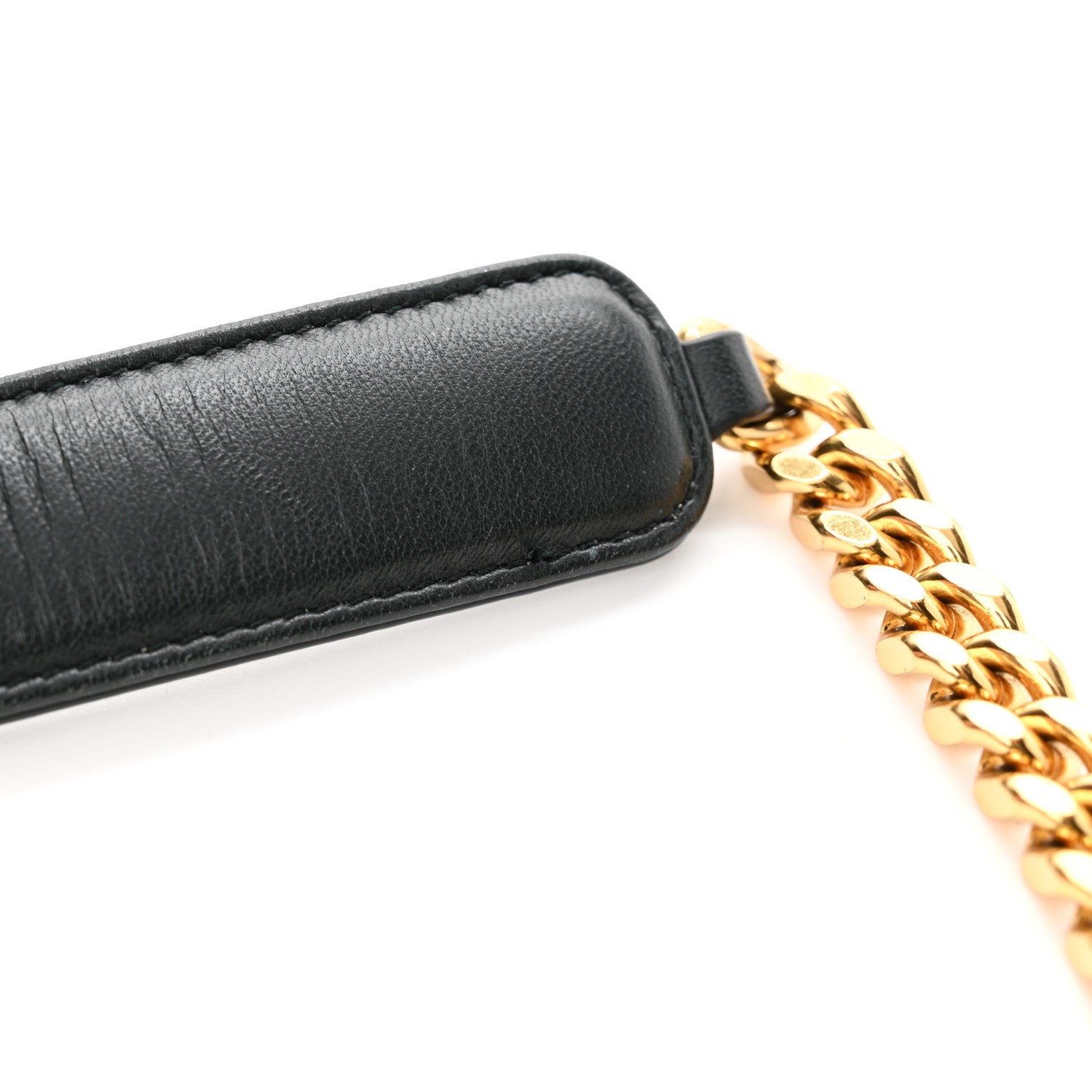 Saint Laurent Lambskin Matelasse Monogram Medium Vicky Chain Bag Algae 14 of 16