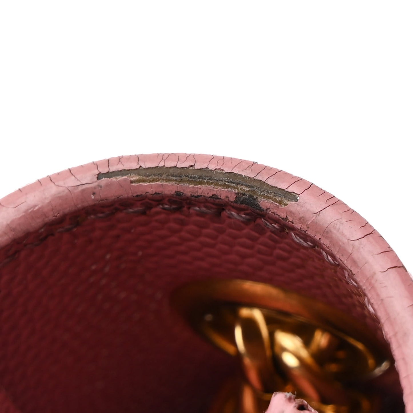Grain De Poudre Small Classic Monogram Kate Satchel Old Rose