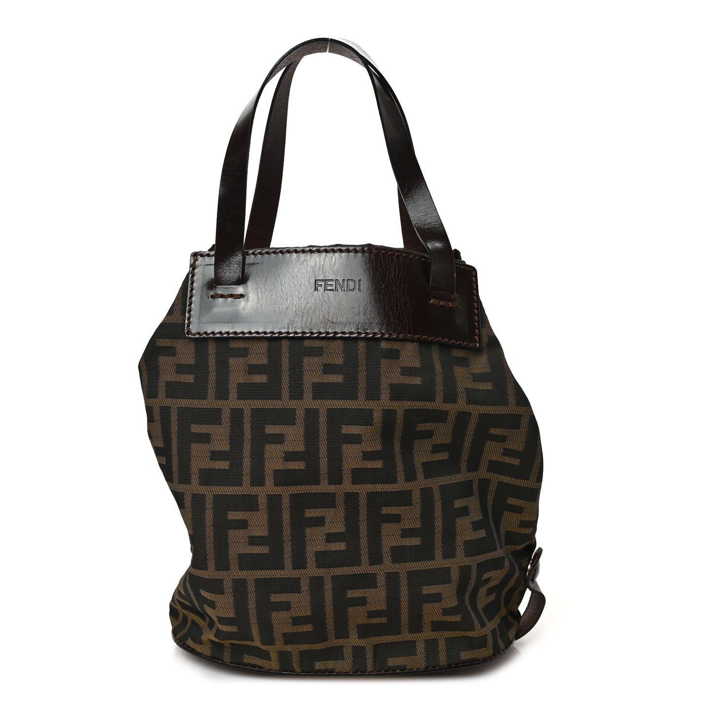Zucca Calfskin Tote Tobacco