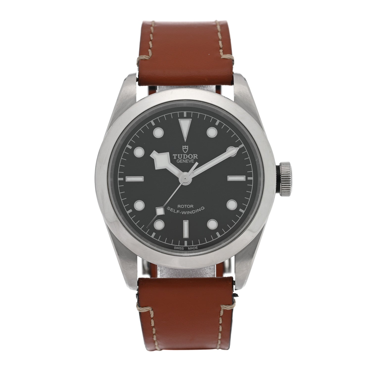 TUDOR Stainless Steel Calfskin 41mm Black Bay Automatic Watch Black 79540 1 of 5