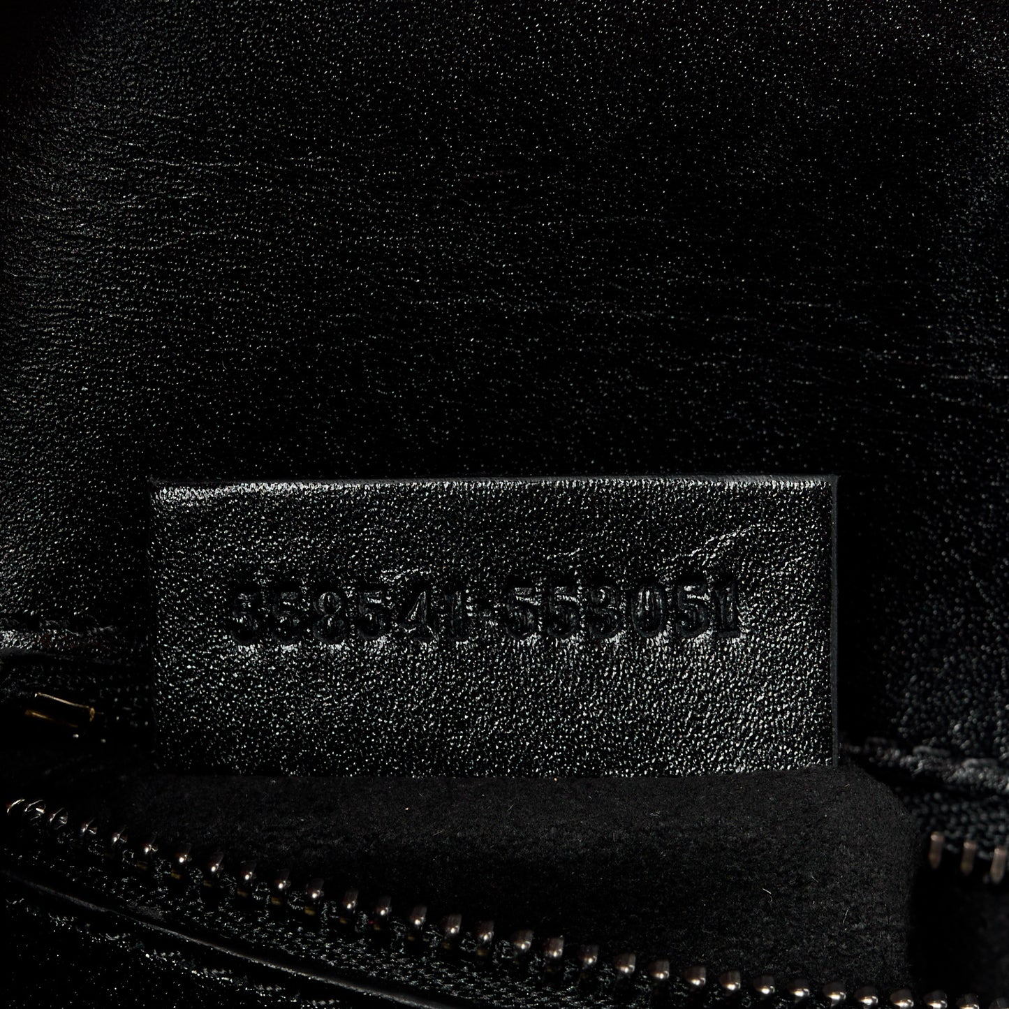 Calfskin Knuckle Crossbody Black