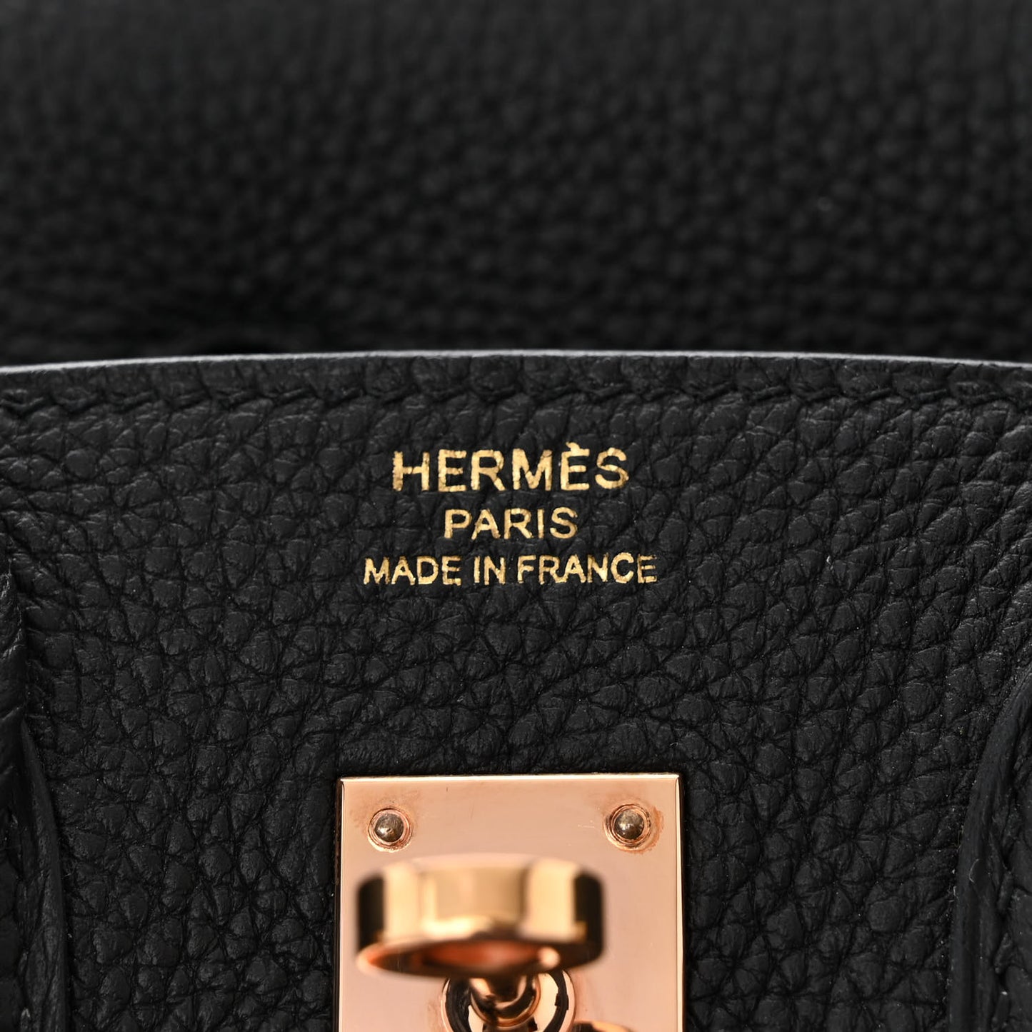 Togo Birkin 25 Black