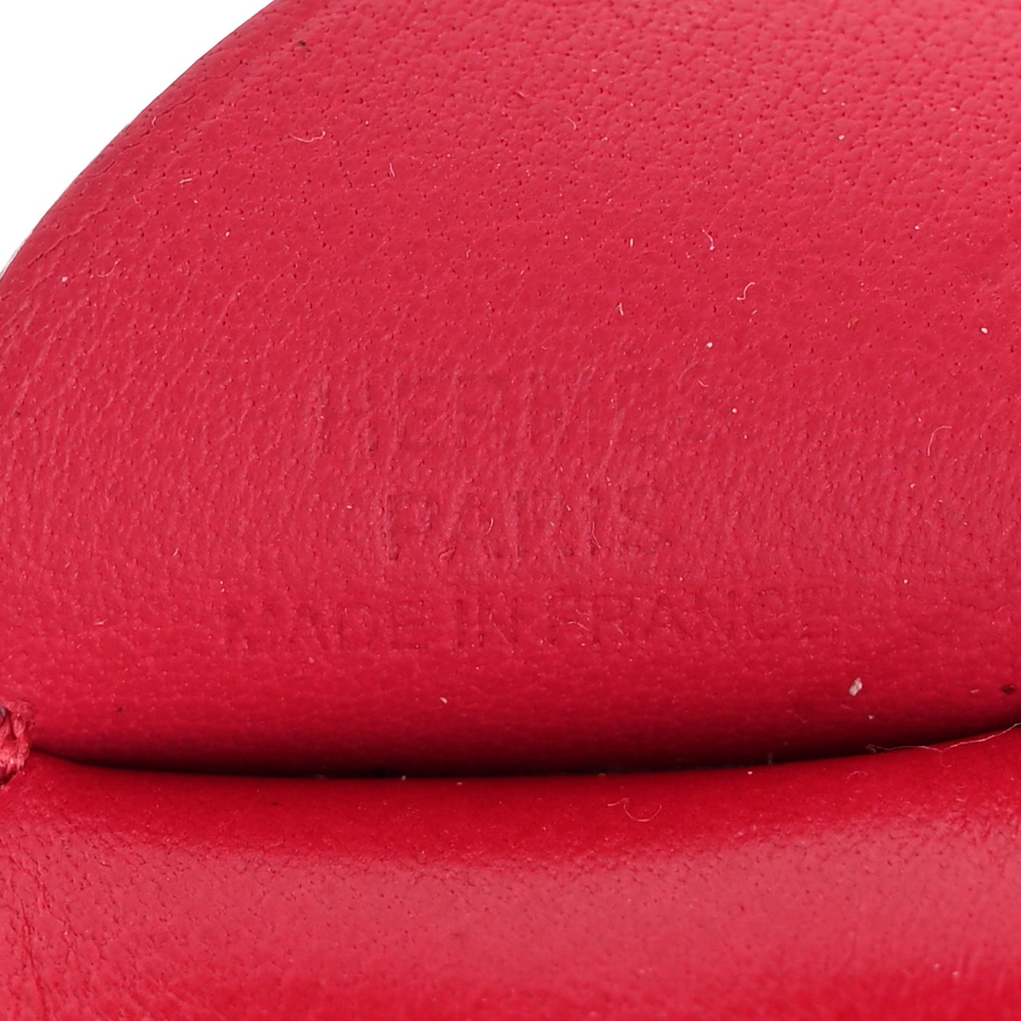 Milo Lambskin Grigri Rodeo Pegase Horse Bag Charm PM Framboise