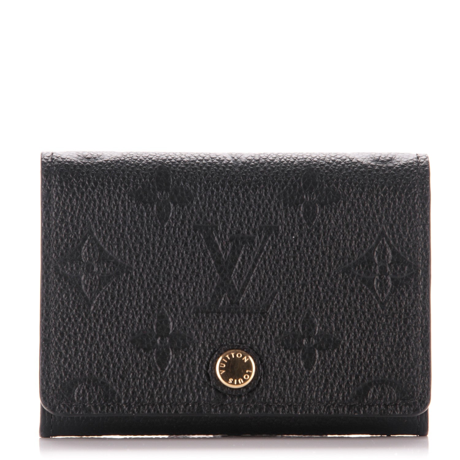 Louis Vuitton Empreinte Business Card Holder Black 1 of 7