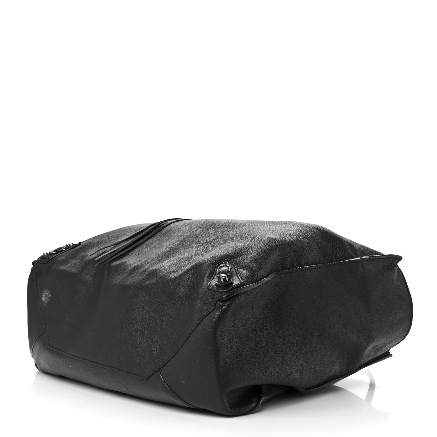 Supple Calfskin Papier A4 Tote Black