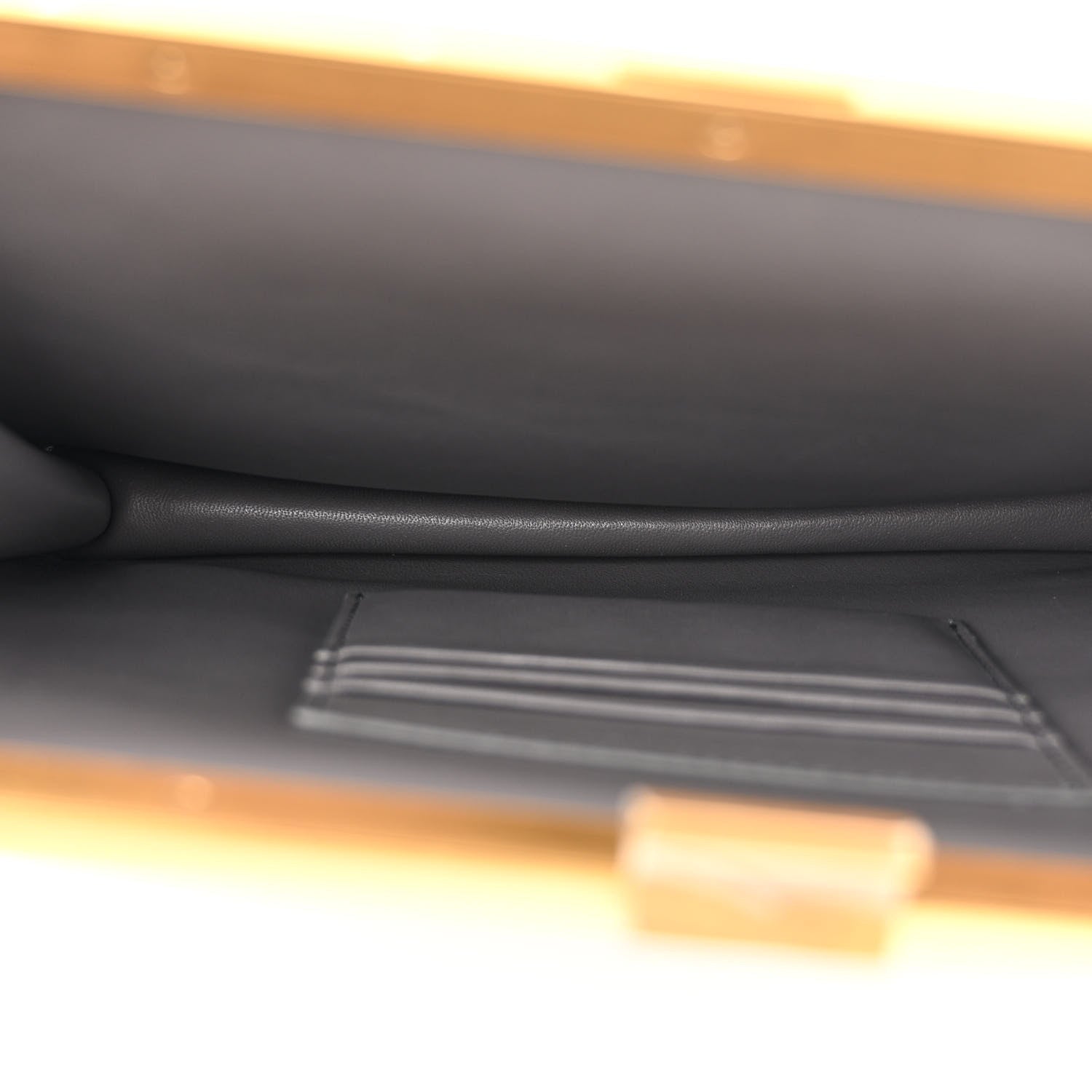 Celine Smooth Calfskin Mini Clasp Bag Light Grey 5 of 11