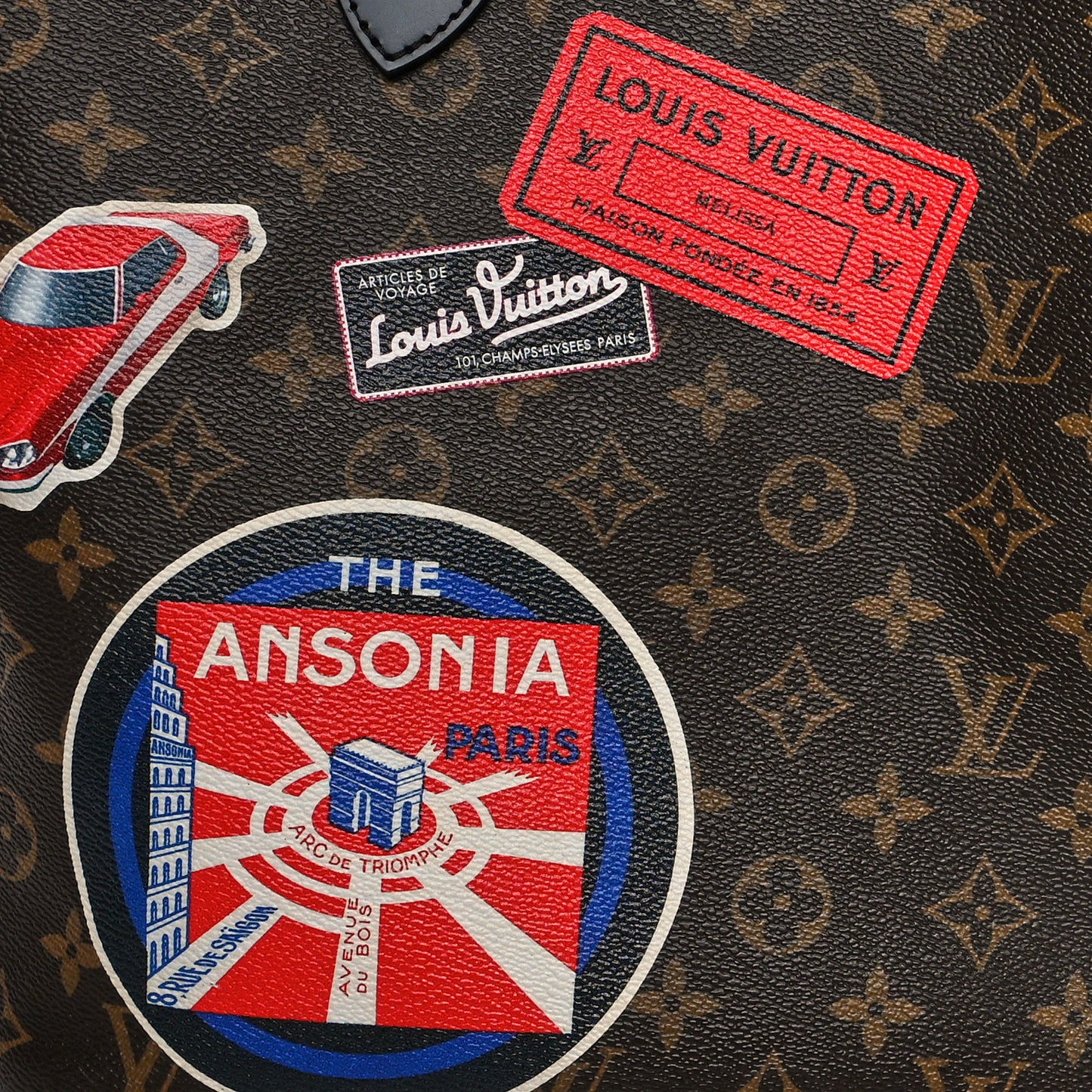 Monogram My LV World Tour Neverfull MM