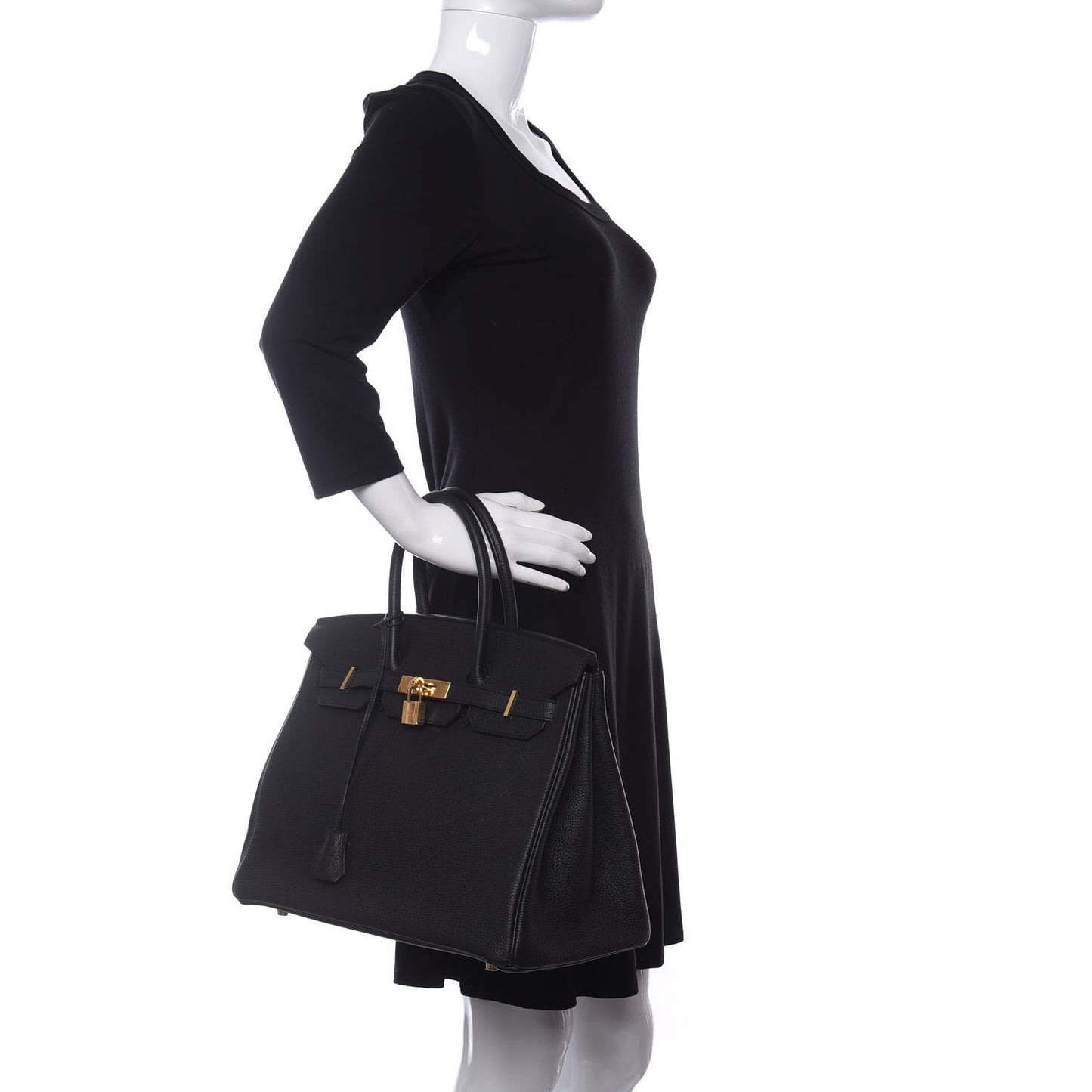 Togo Birkin 35 Black