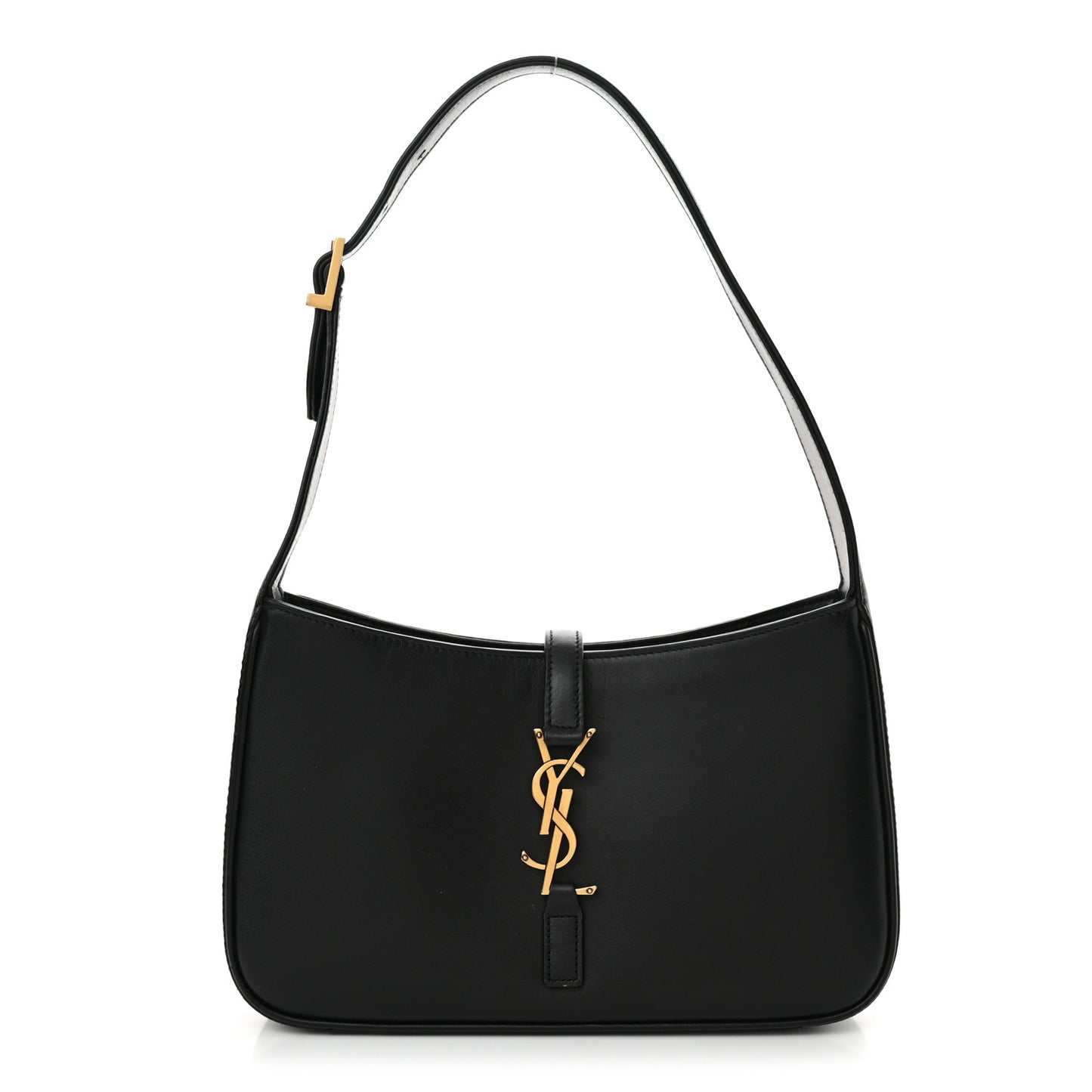 Smooth Calfskin Le 5 A 7 Hobo Black