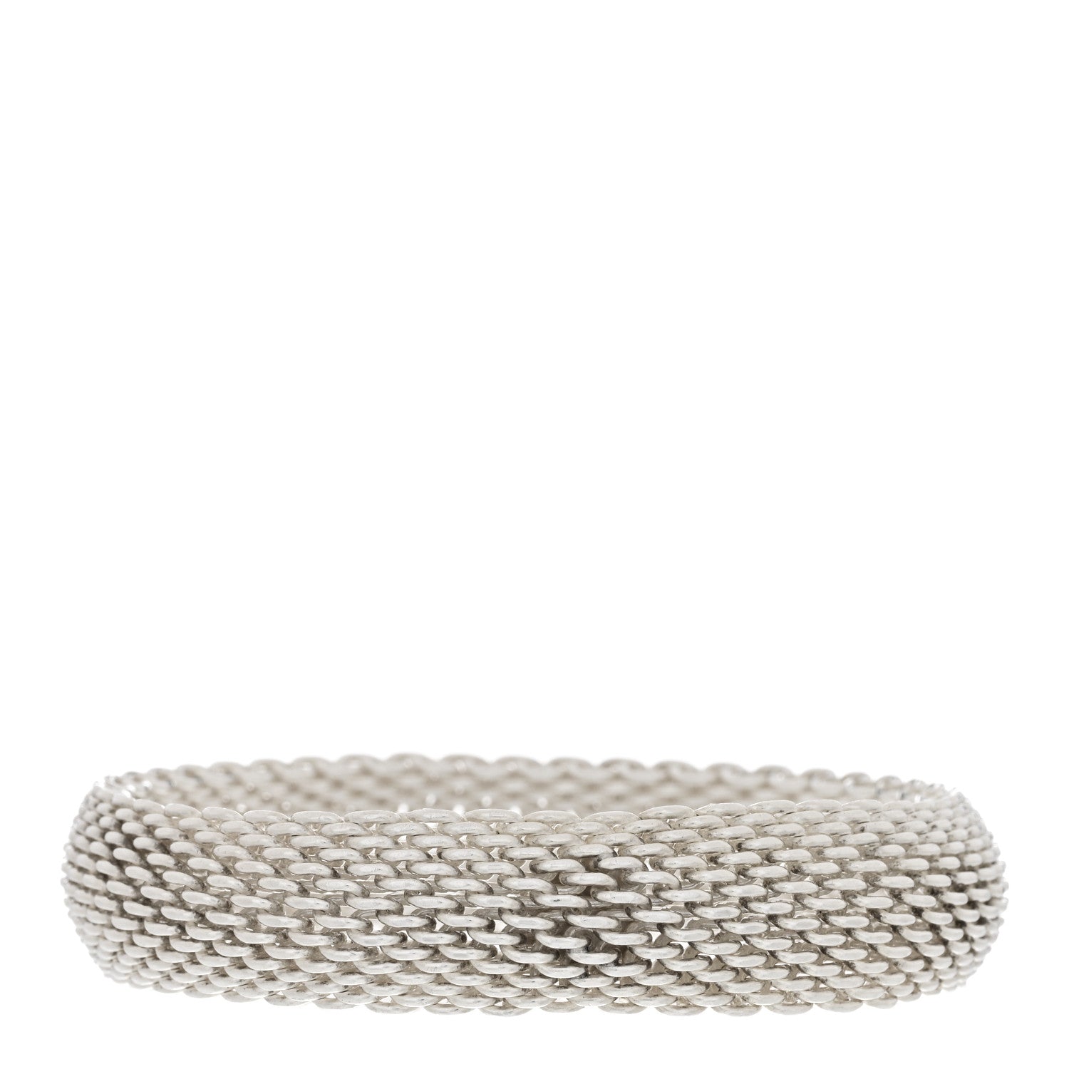 Tiffany Sterling Silver Somerset Mesh Bracelet 2 of 3