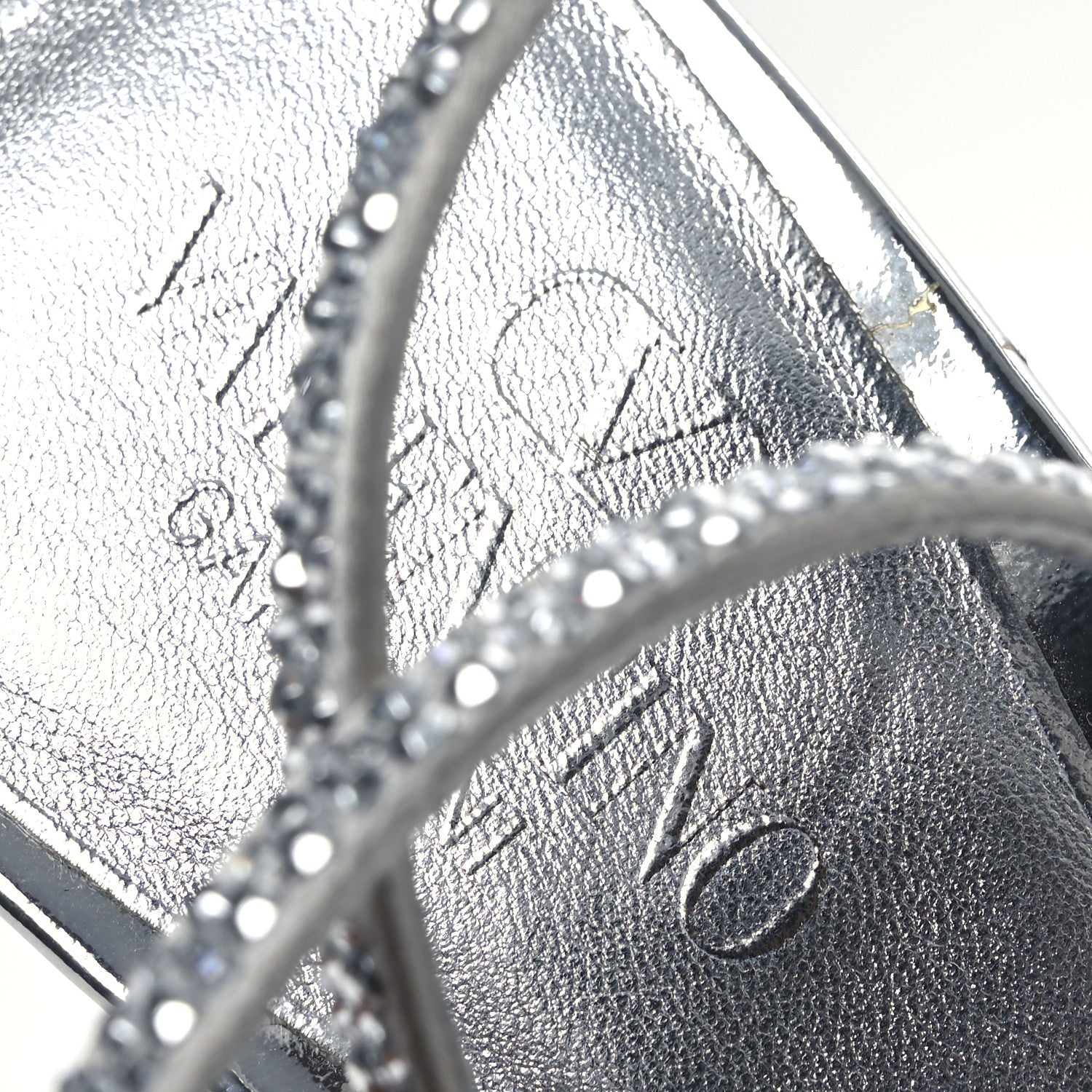 Valentino Garavani Crystal Embellished 90mm Sandals 38 Silver 12 of 16