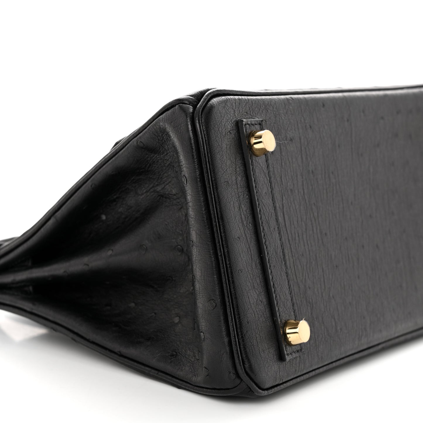 Ostrich Birkin 25 Black