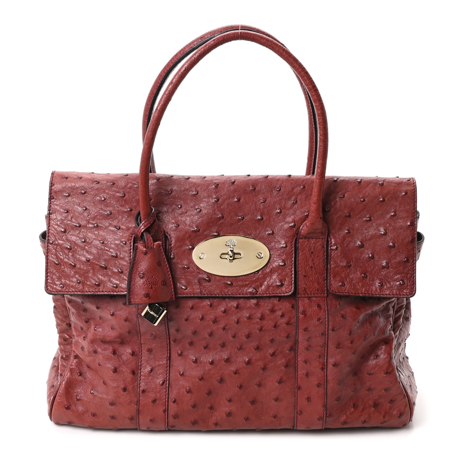 Mulberry Ostrich Bayswater Black Forest 1894180 – FASHIONPHILE