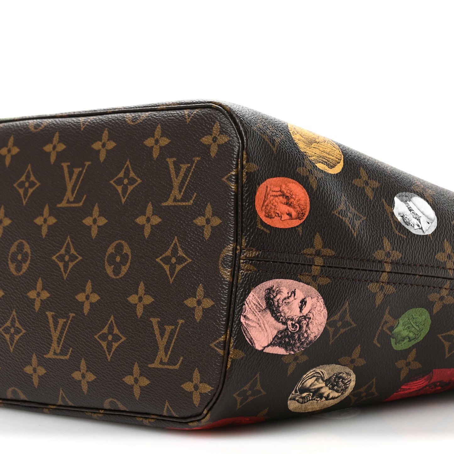 X Fornasetti Monogram Cameo Neverfull MM