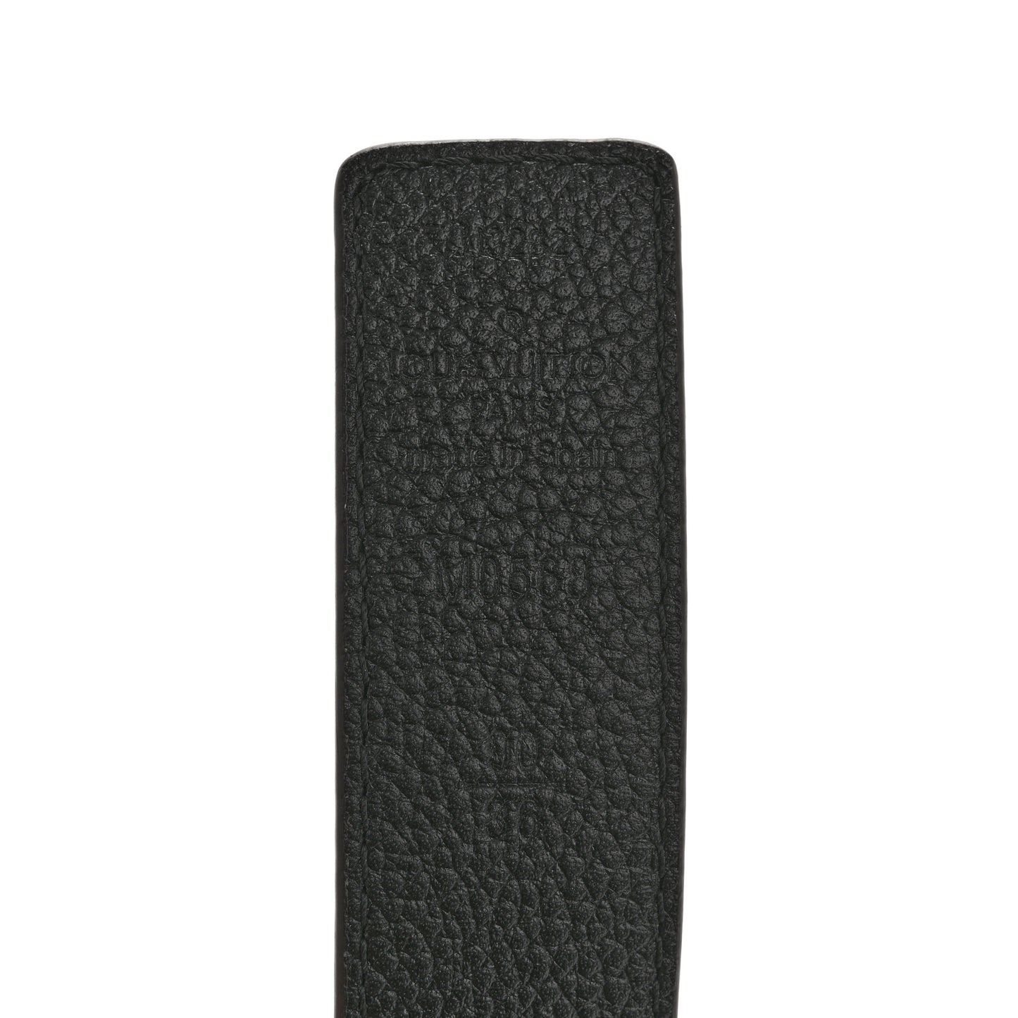 Calfskin Damier Ebene 25mm LV Iconic Reversible Belt 90 36