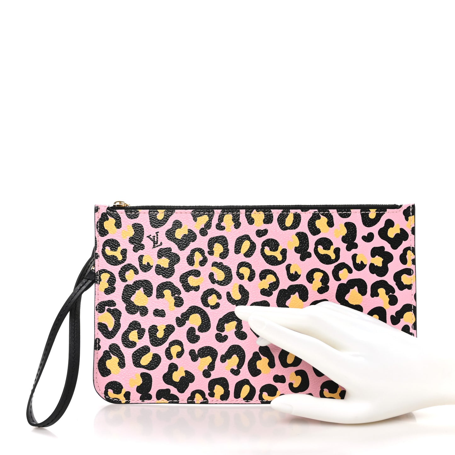 Monogram Giant Wild At Heart Neverfull MM Pochette Black