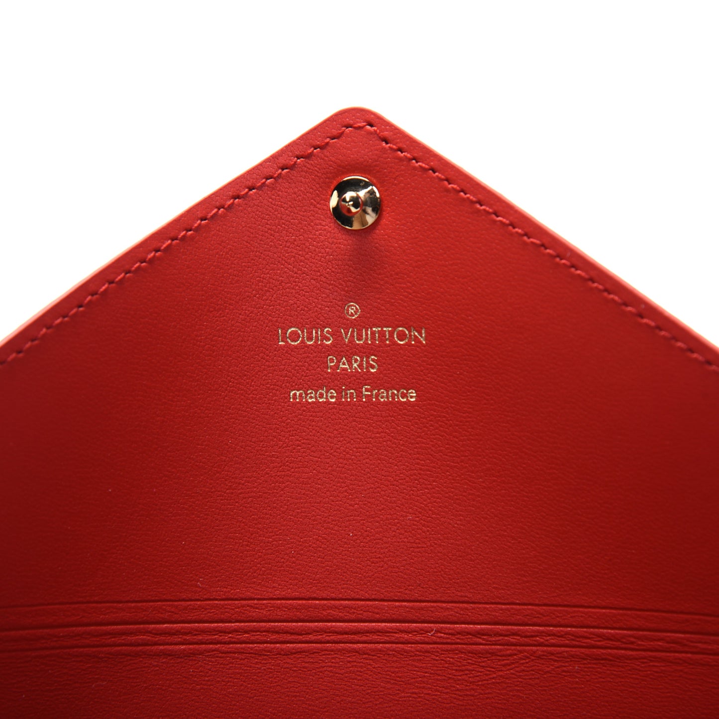 Monogram Medium Kirigami Pochette Insert Coquelicot