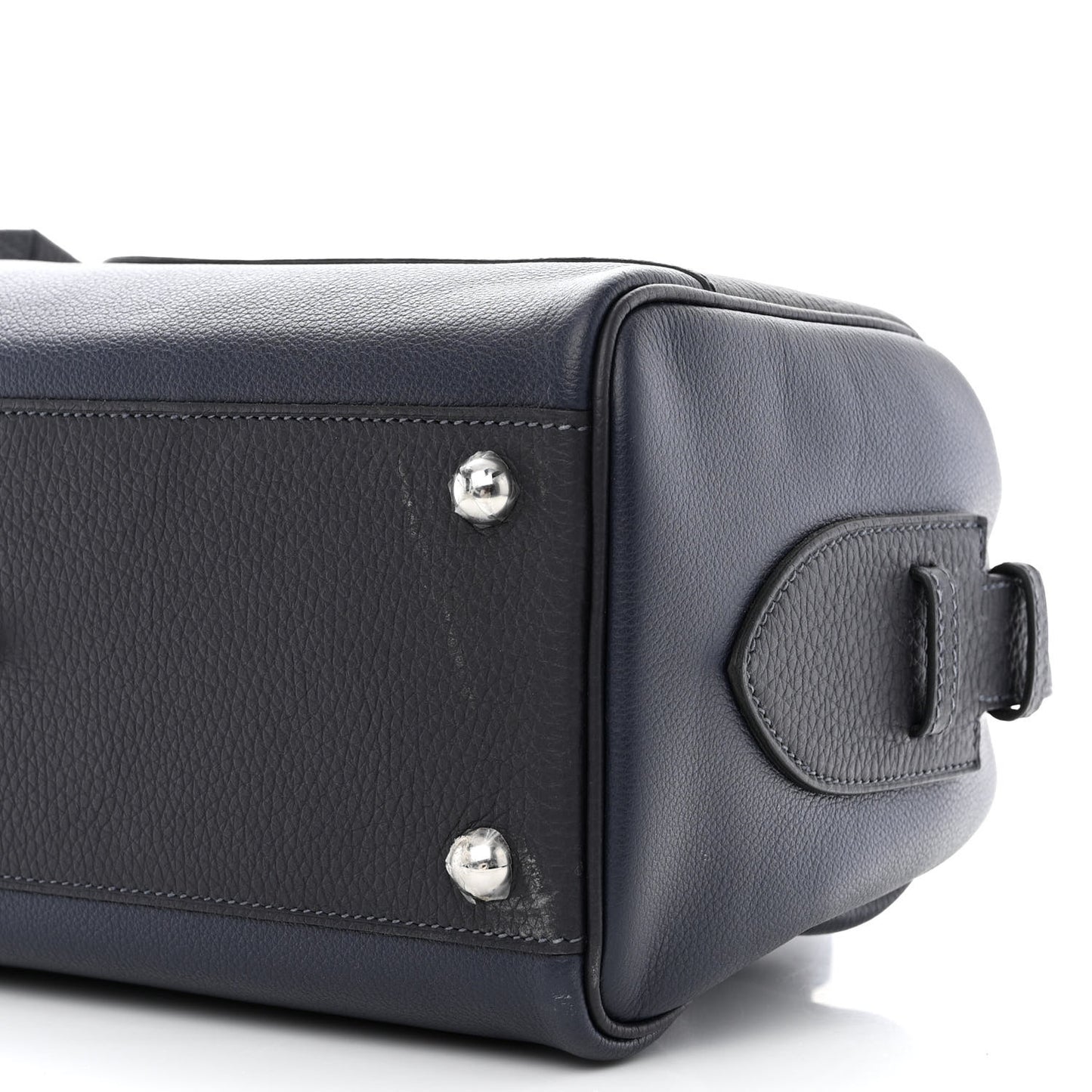 Evercolor Taurillon Clemence Petit Courrier Bag Bleu Nuit Caban