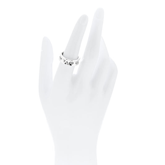 Sterling Silver 1837 Band Ring 54 7