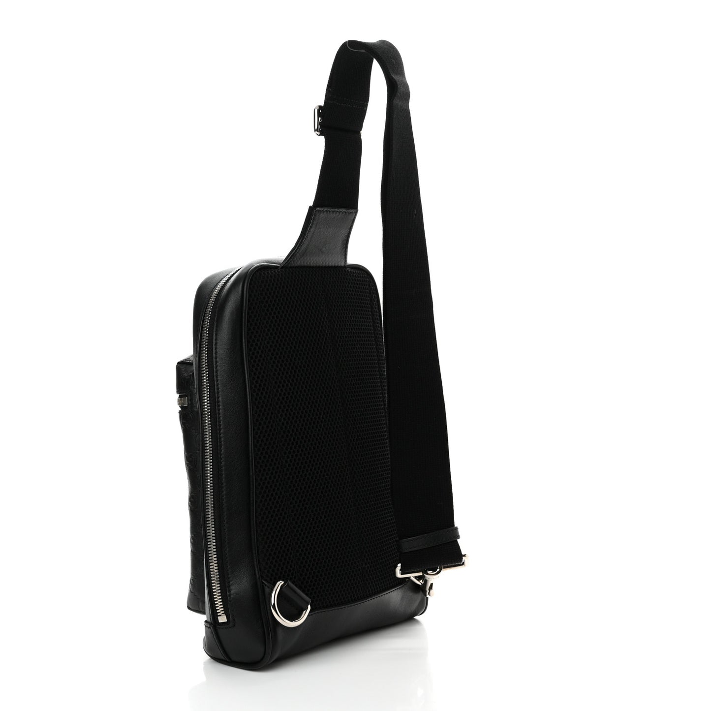 Guccissima Sling Backpack Black