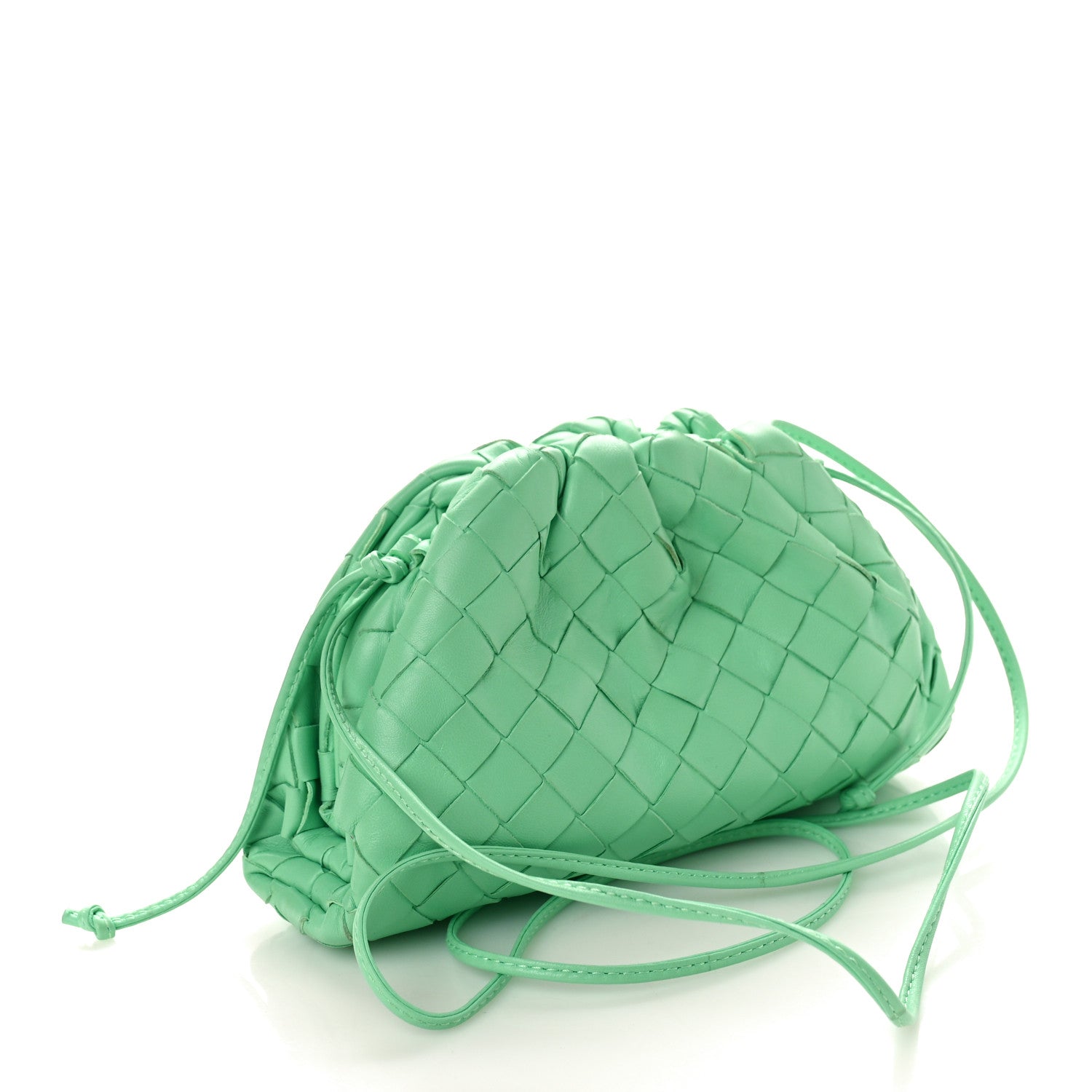 Bottega Veneta Nappa Intrecciato The Mini Pouch Fountain 3 of 10
