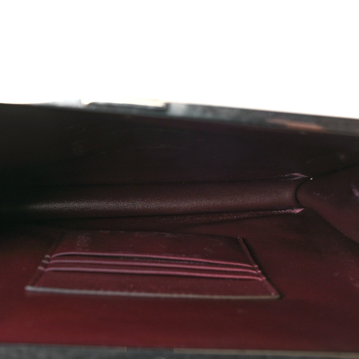 Smooth Calfskin Mini Clasp Bag Pink