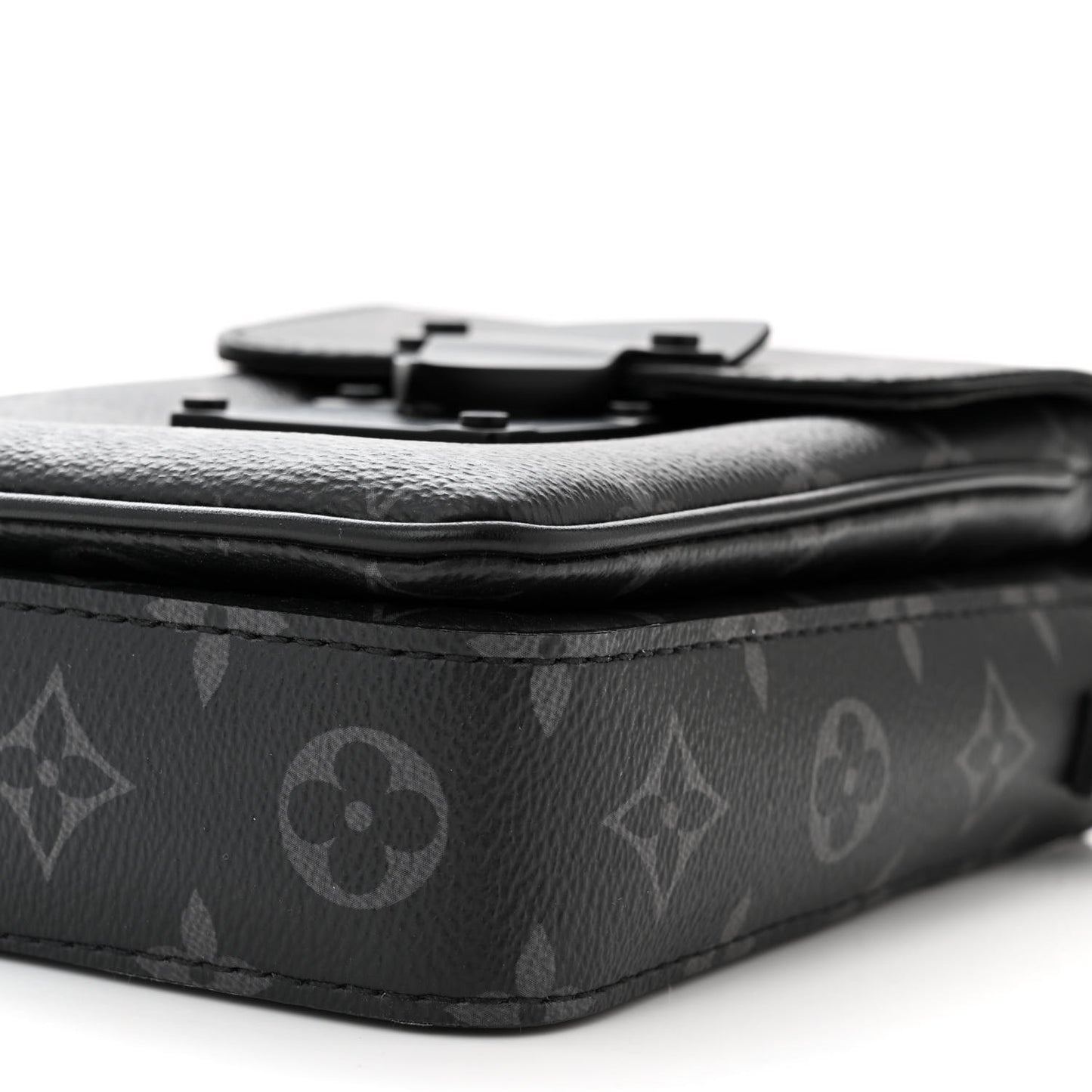 Monogram Eclipse S Lock Wearable Wallet Black