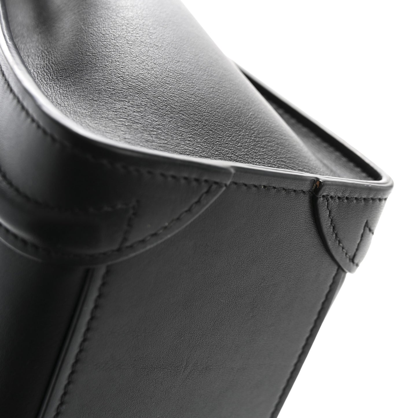 Smooth Calfskin Nano Luggage Black